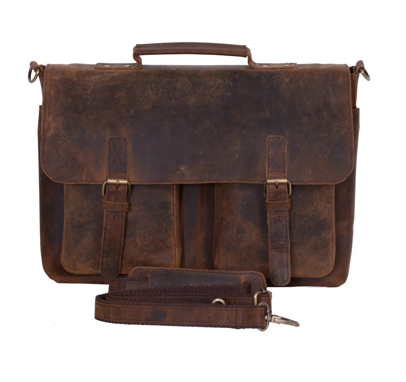 Retro Buffalo Leather Bag