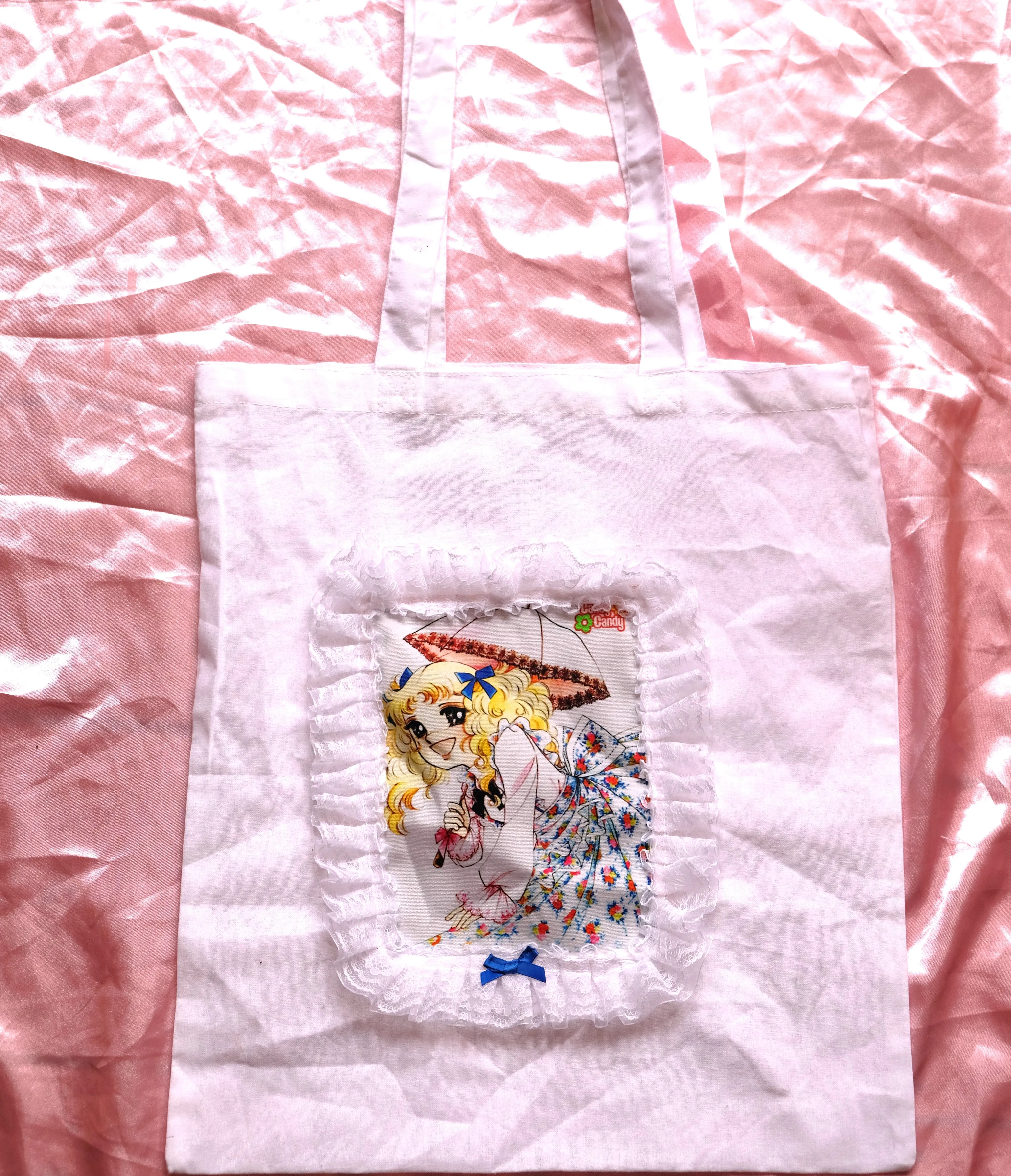 Shoujo Tote bag -white