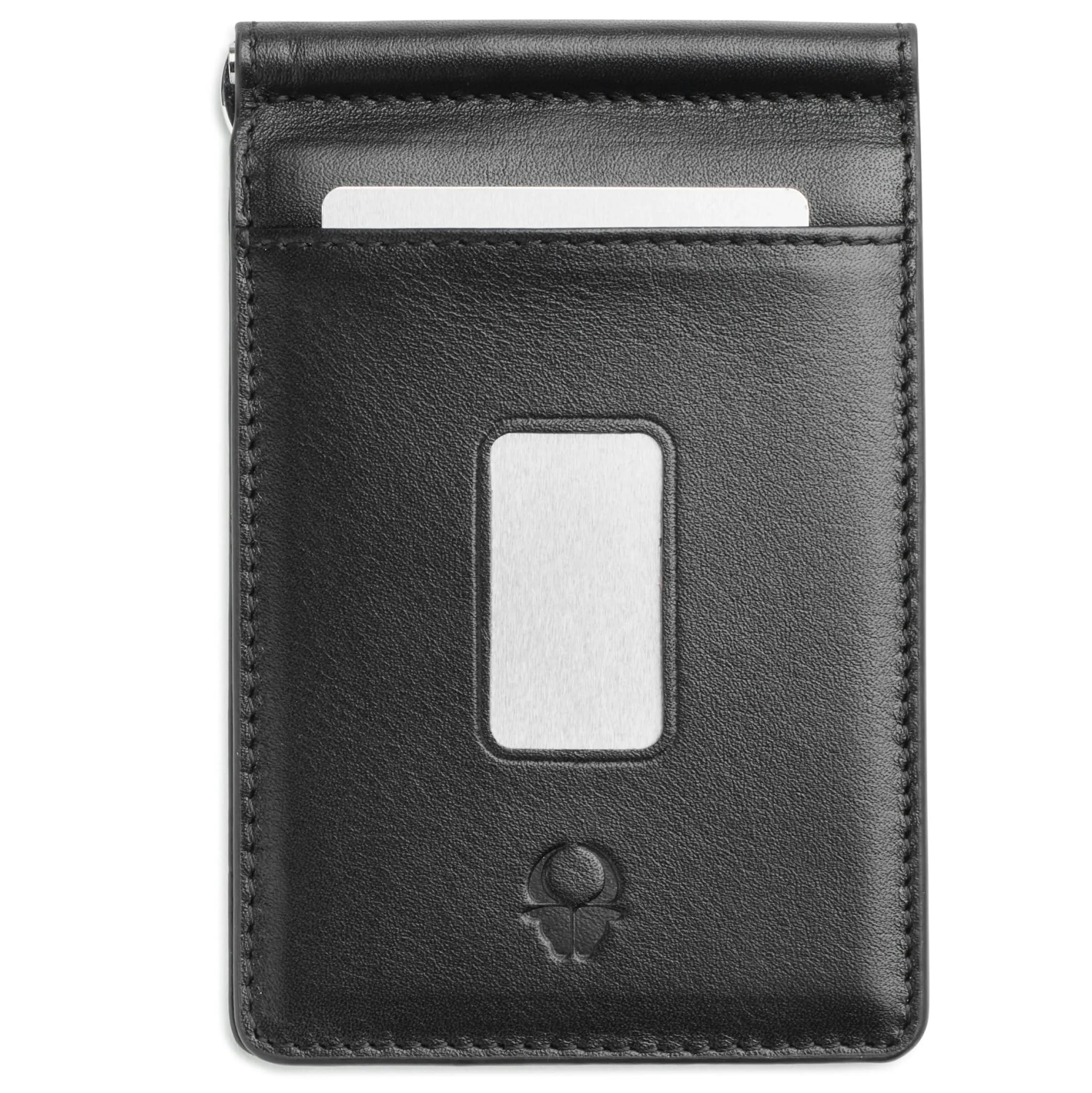 Slim Leather Wallet - Minimalist Bifold Wallet For Men - Rfid Blocking