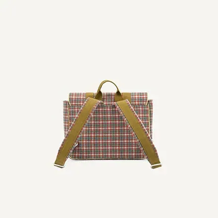 Sticky Lemon Backpack | Meadows Tartan Stormy Purple