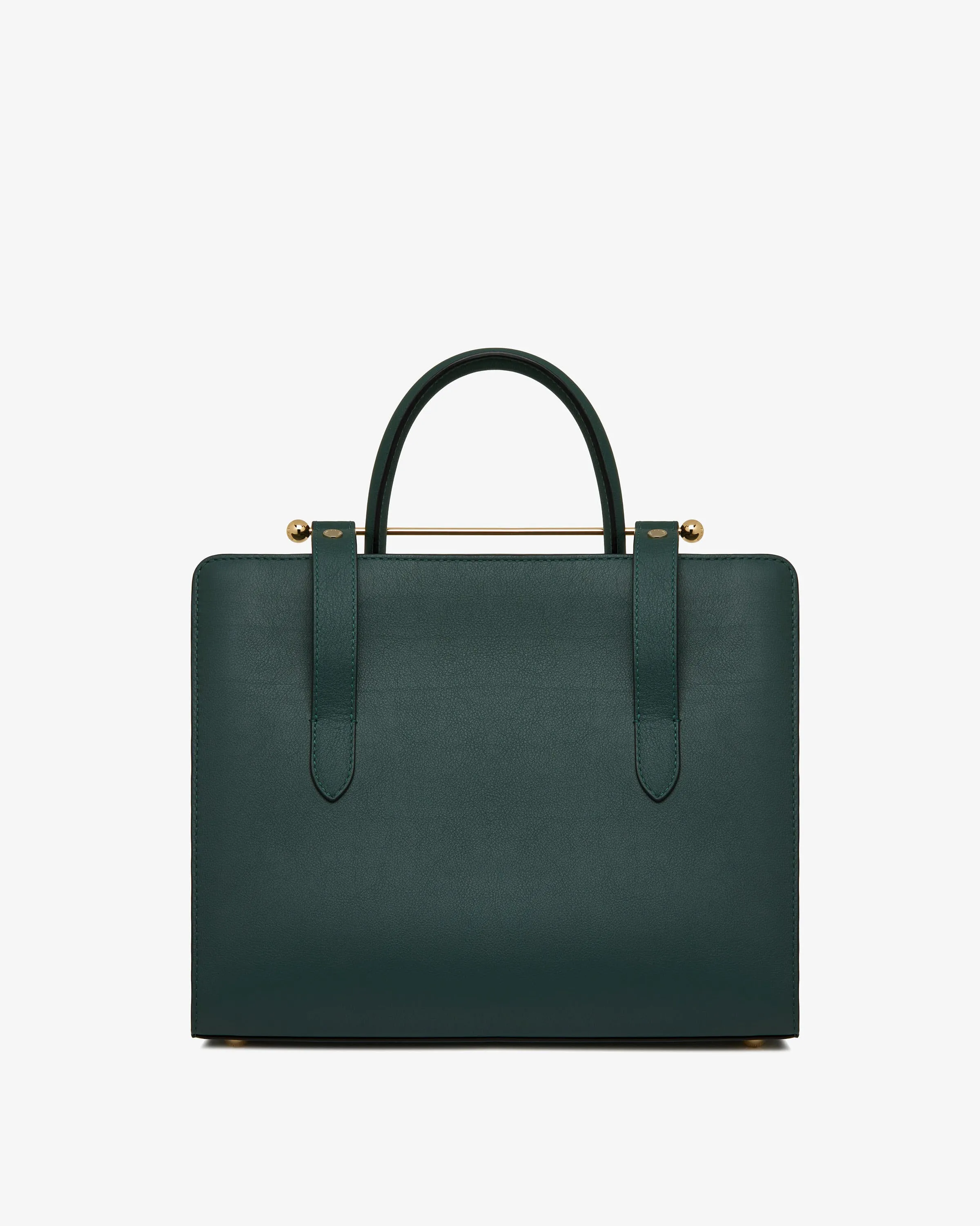 The Strathberry Midi Tote - Bottle Green