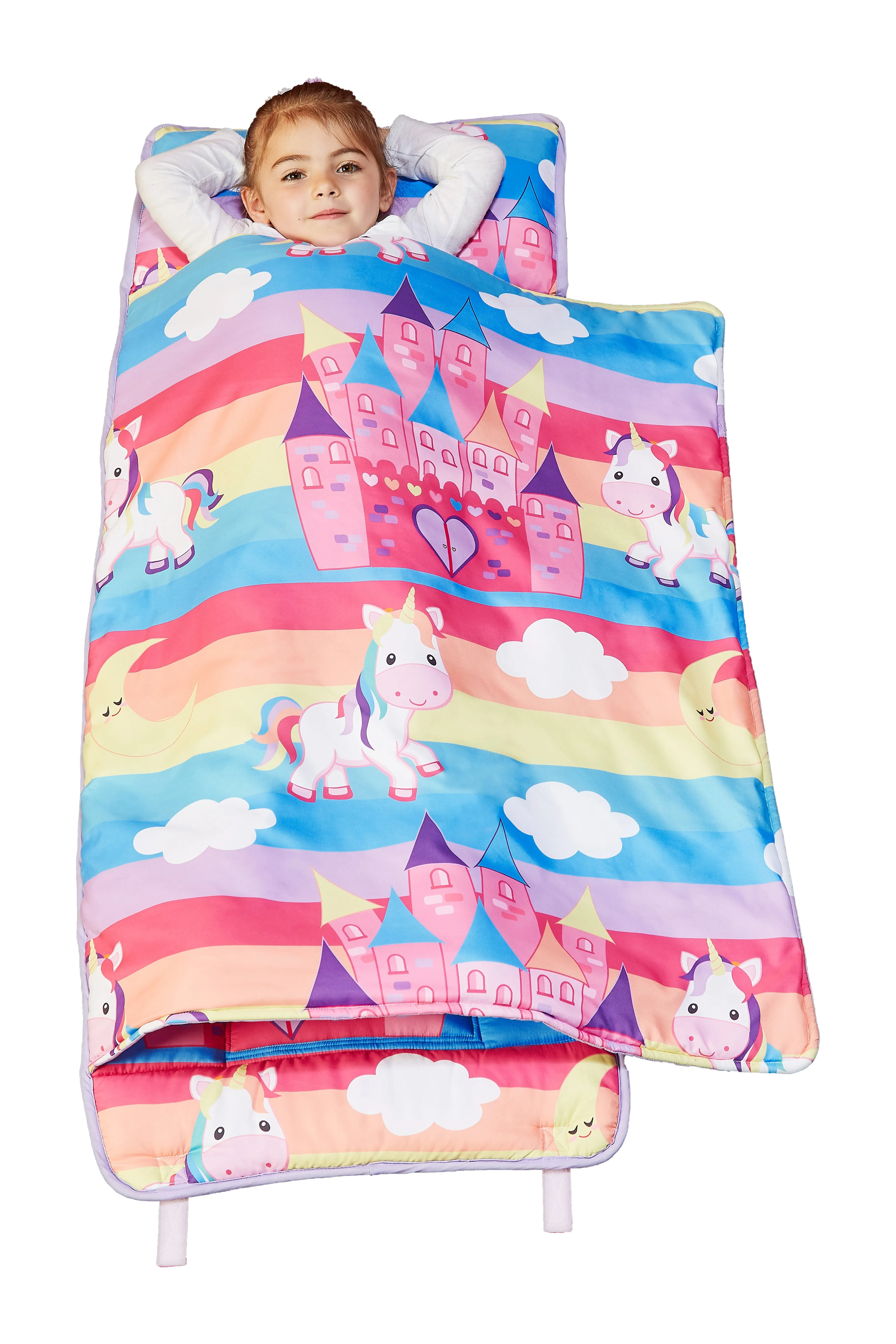 Unicorn Dreams Nap Mat with Pillow