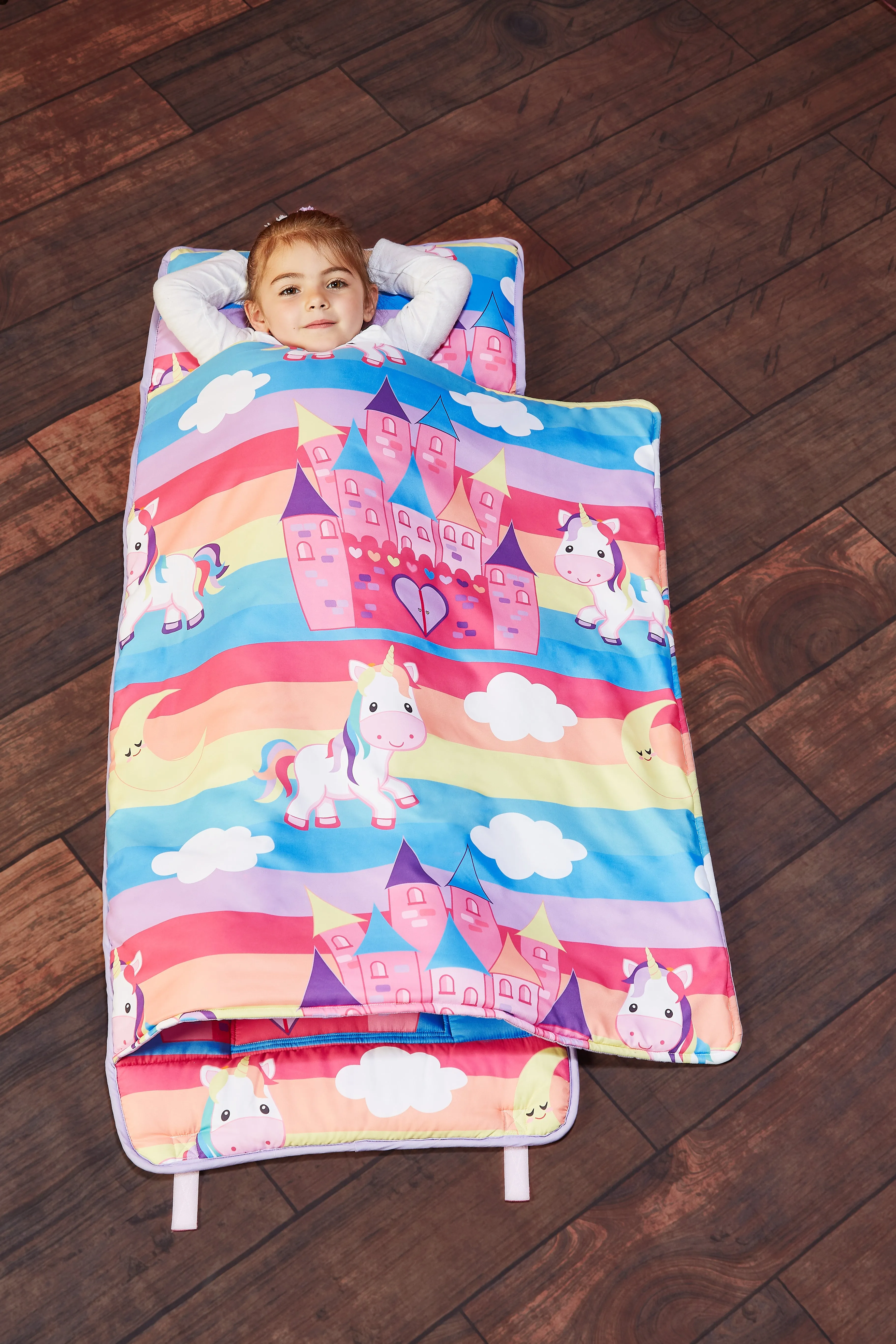 Unicorn Dreams Nap Mat with Pillow