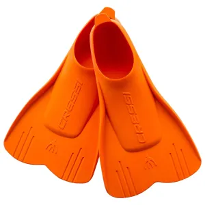 Used Cressi Kids Mini Light Floating Swim Fins - Orange, Size - 32/33