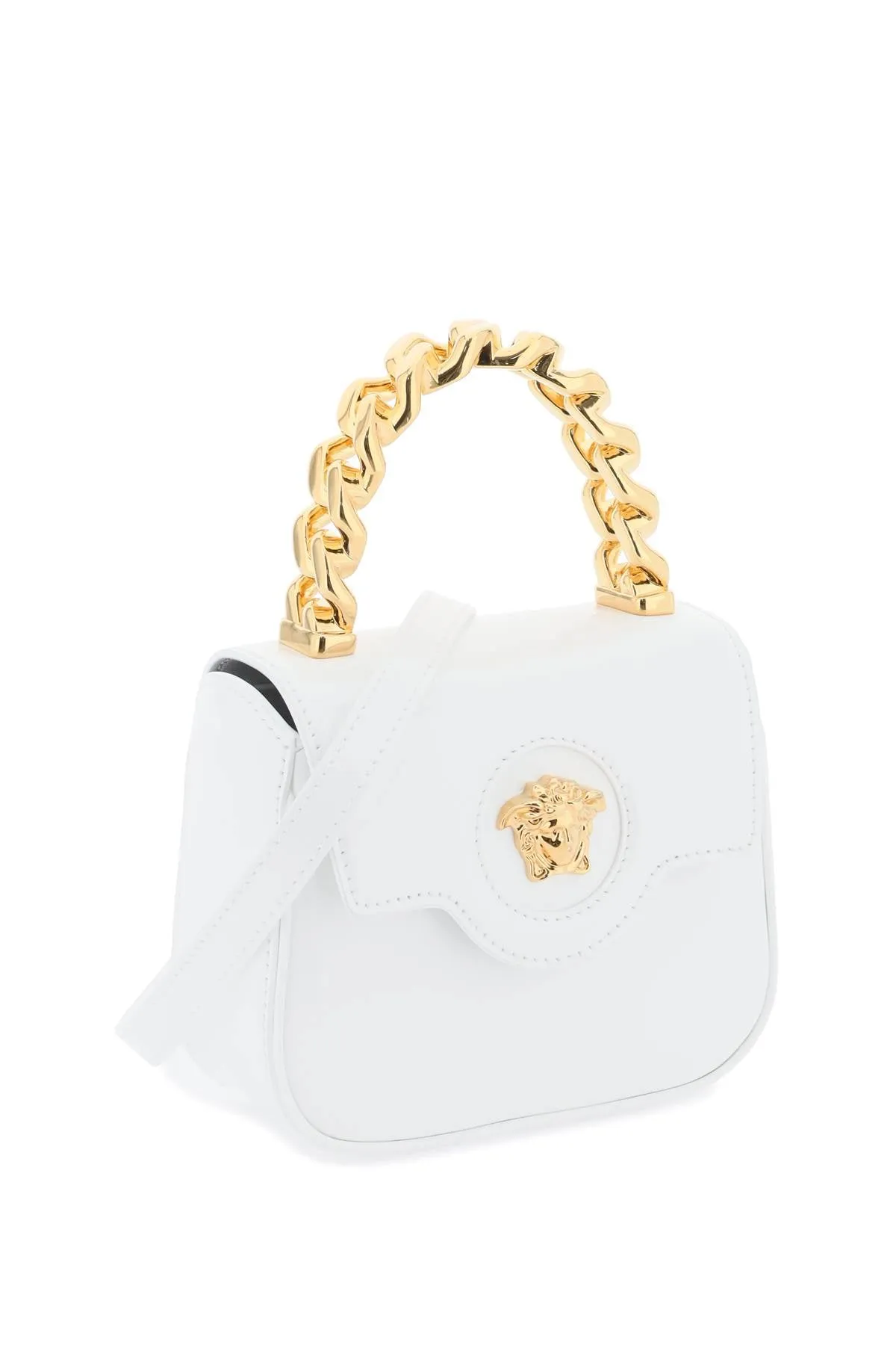 Versace patent leather 'la medusa' mini bag