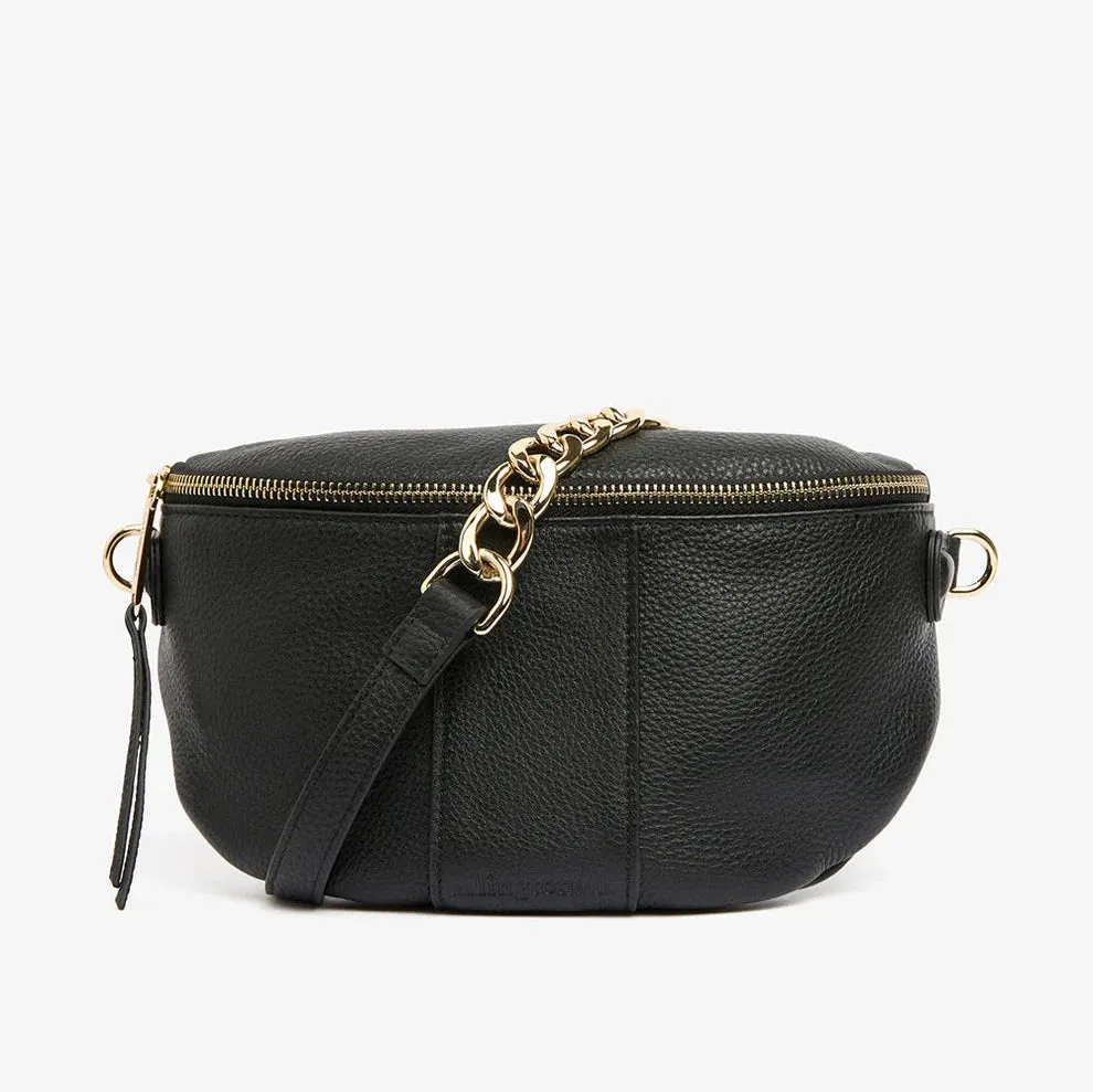 Zara Sling Bag Black Pebble